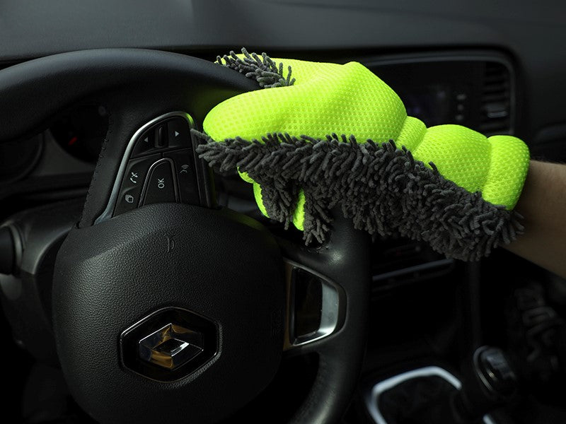 CARMOTION mikrofiber-tvättvante med mesh