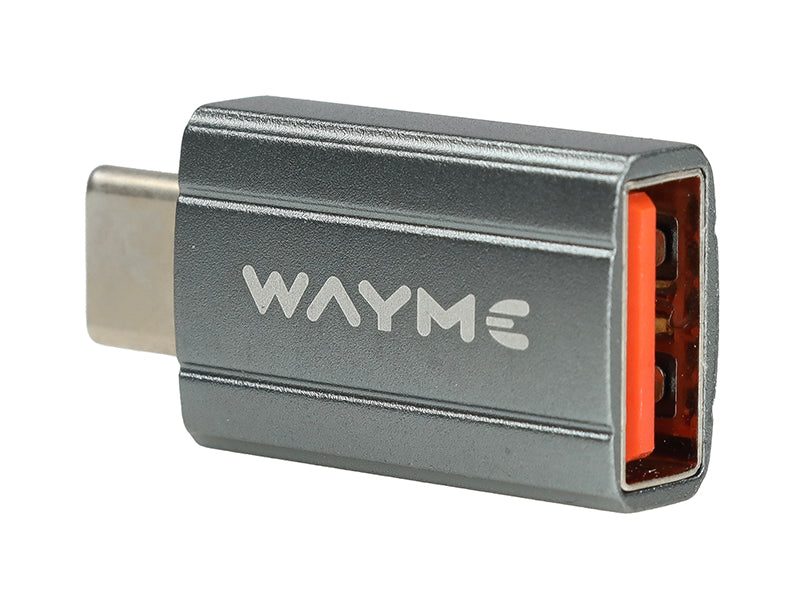 Kompakt USB-C till USB-adapter med OTG