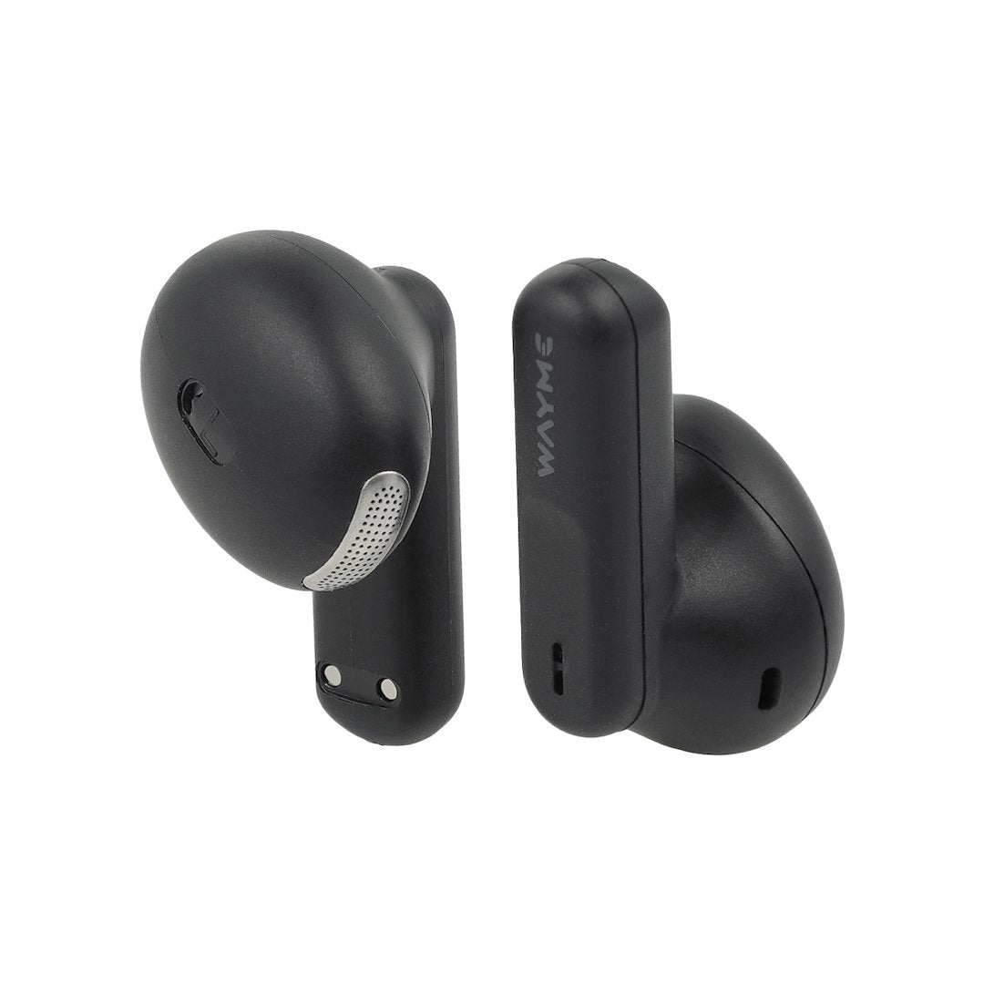 WAYME TWS earbuds med transparent laddningsetui