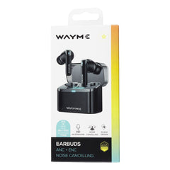 WAYME TWS in-ear-hörlurar med transparensläge