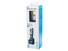 Verkstadslampa med 10W COB LED, magnet och vridkrok