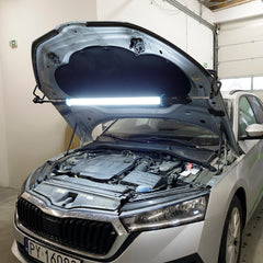 LED-motorhuvslampa för underhåll och diagnos