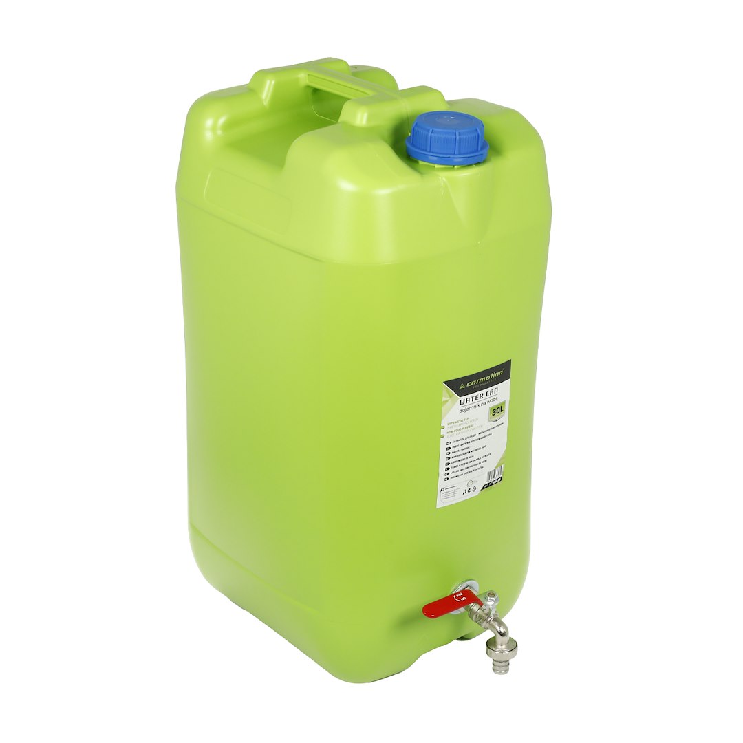 Vattendunk 30 L med lång metallkran från CARMOTION