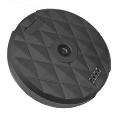 12" bagageutrymmes-subwoofer för reservhjulsbalja – 800 W slim subwoofer till bil 