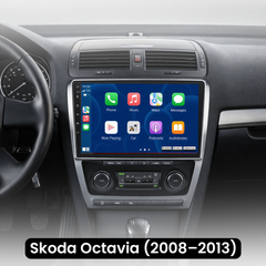 Skoda Octavia 08-13 - 10,1" radio med Apple CarPlay och Android Auto 