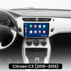 Citroen C3 & DS3 9" radio med Apple CarPlay och Android Auto