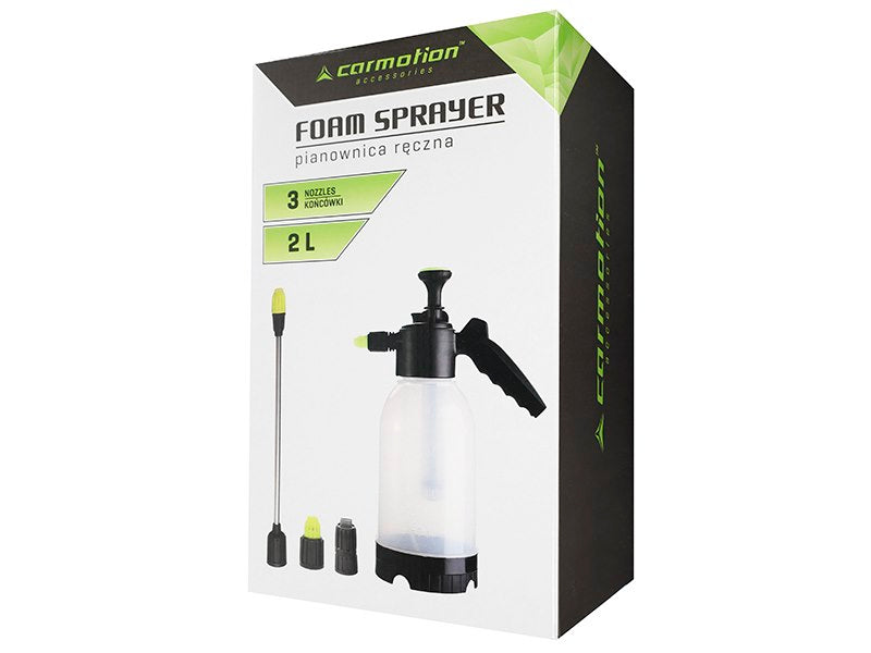 CARMOTION handskumspruta med 2 liters behållare