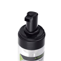 Transparent skumflaska med svart pump och lock, 150 ml