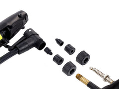 Minipump med fäste för montering på cykel