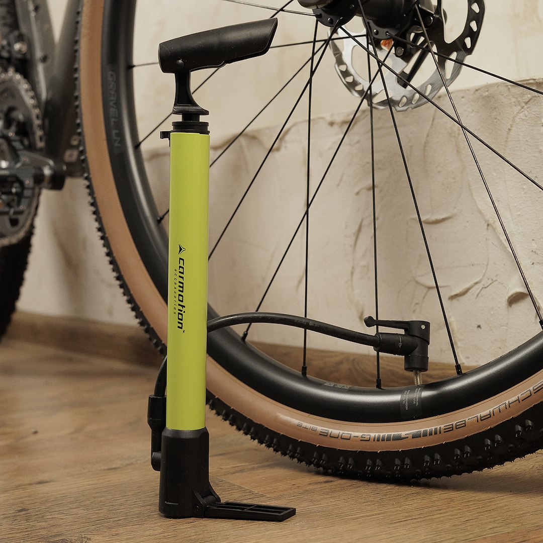 Minipump med adaptrar och cykelhållare