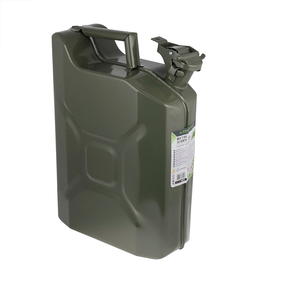 Metalljerrykann för bränsle 10 liter