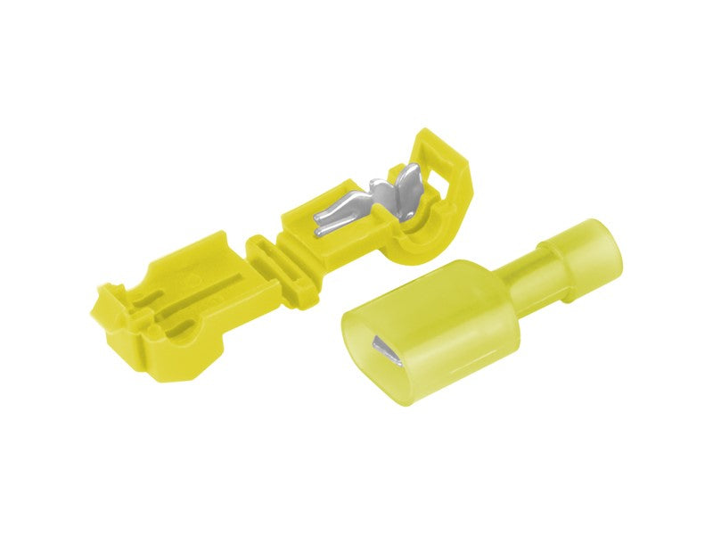 T-typ snabbkopplingar i gul 4,0-6,0 mm² 15A 5 st