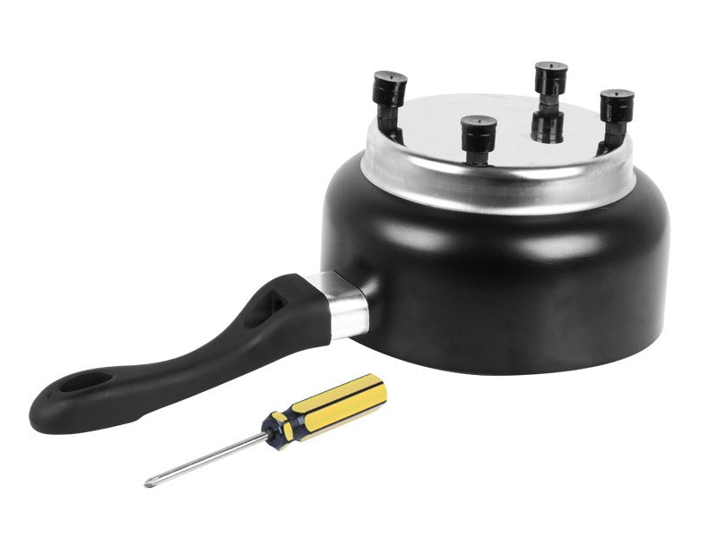 Elektrisk gryta med non-stick-beläggning och glaslock