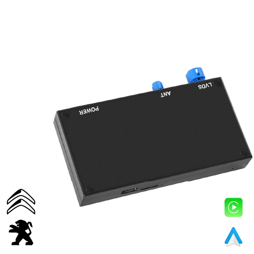 CarPlay och Android Auto på original Citroën/Peugeot-skärm – Bilmedie.se