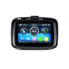 5” CarPlay för motorcykel med fodral – Trådlös Apple CarPlay & Android Auto 