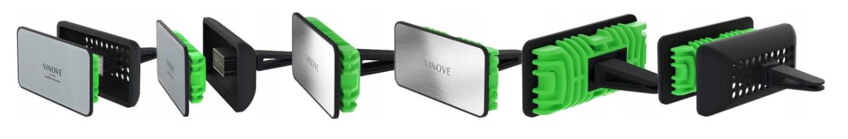 VINOVE Classic Leather Line Miami luftfrisker til bilen
