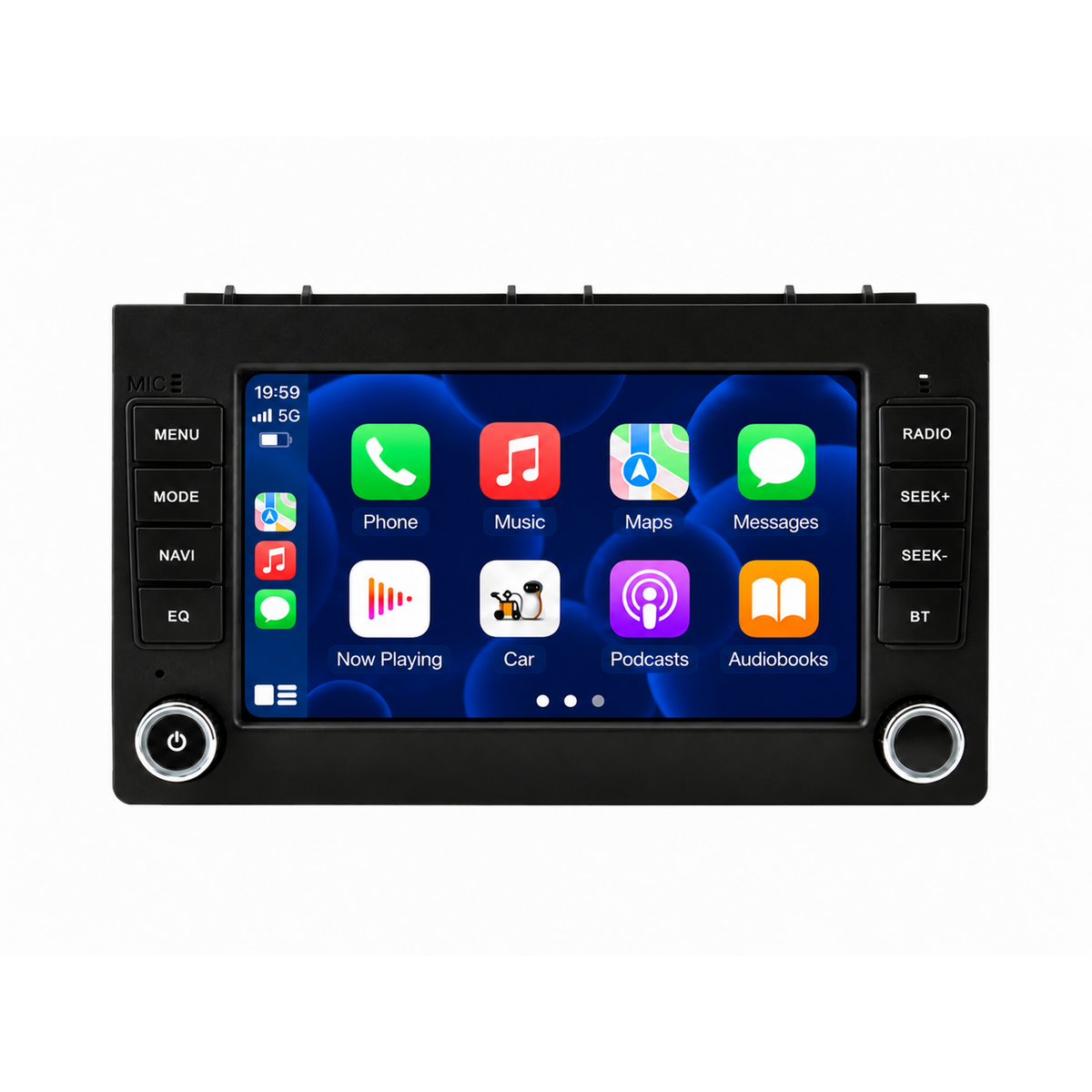 Saab 9-3 2006-2012 - 7" radio med Apple CarPlay och Android Auto 
