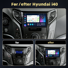 Hyundai I40 12-16 - 9 "Radio med Apple CarPlay och Android Auto