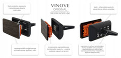 VINOVE Silverstone biluftfrisker set fra siden