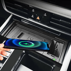 Volkswagen Atlas / Teramont / Teramont X 2020-2023 trådlös mobilladdare med 15W snabbladdning 