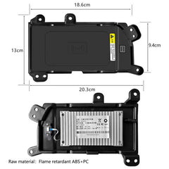 Toyota Land Cruiser LC300 2022-2023 trådlös mobilladdare med 15W snabbladdning 