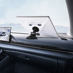 Instrumentbrädefäste med sugkopp för Starlink Mini – justerbart dashboardfäste 