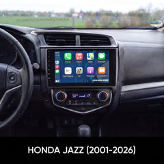 Honda Jazz 2001-2006 - 9" bilstereo med Apple CarPlay och Android Auto 