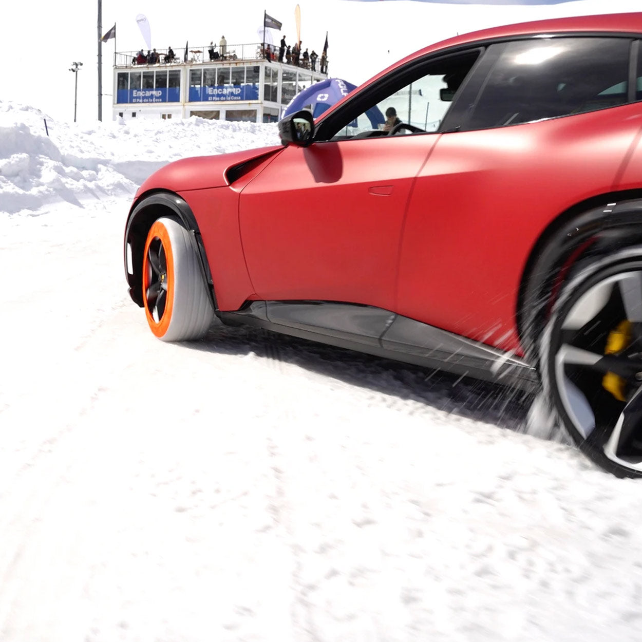 Isse Super textilsnökedjor från sidan