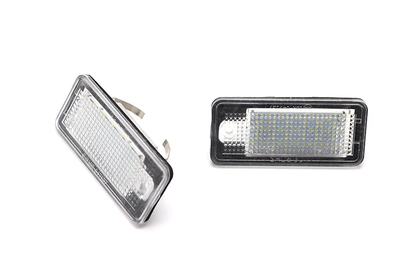 LED nummerskyltsbelysning Audi – CANBUS (A3, A4, A6, Q7 m.fl.) – modern och felfri belysning till bilen.