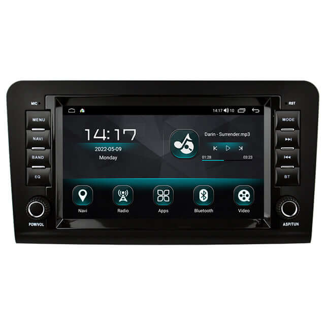 Mercedes-Benz ML - 8" radio med Apple CarPlay och Android Auto 