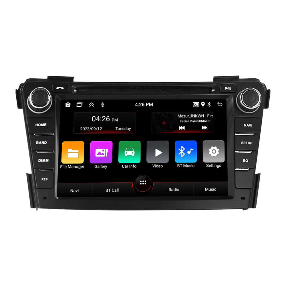 Hyundai I40 11-19 – 7" radio med Apple CarPlay och Android Auto - modulärt bilunderhållningssystem