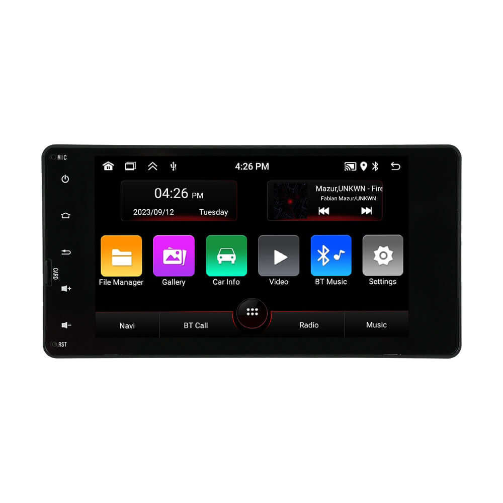 Mitsubishi ASX/Outlander 12-18 – 8" radio med Apple CarPlay och Android Auto-skärm med moderna funktioner.