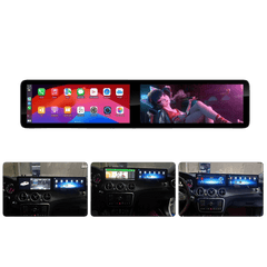 Mercedes A/CLA/GLA - 2x 12.3" skærm m. Apple CarPlay og Android Auto – Bilmedie.dk