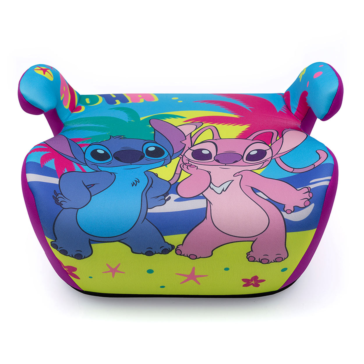 Bilbarnstol bälteskudde R129 Stitch med halksäker undersida