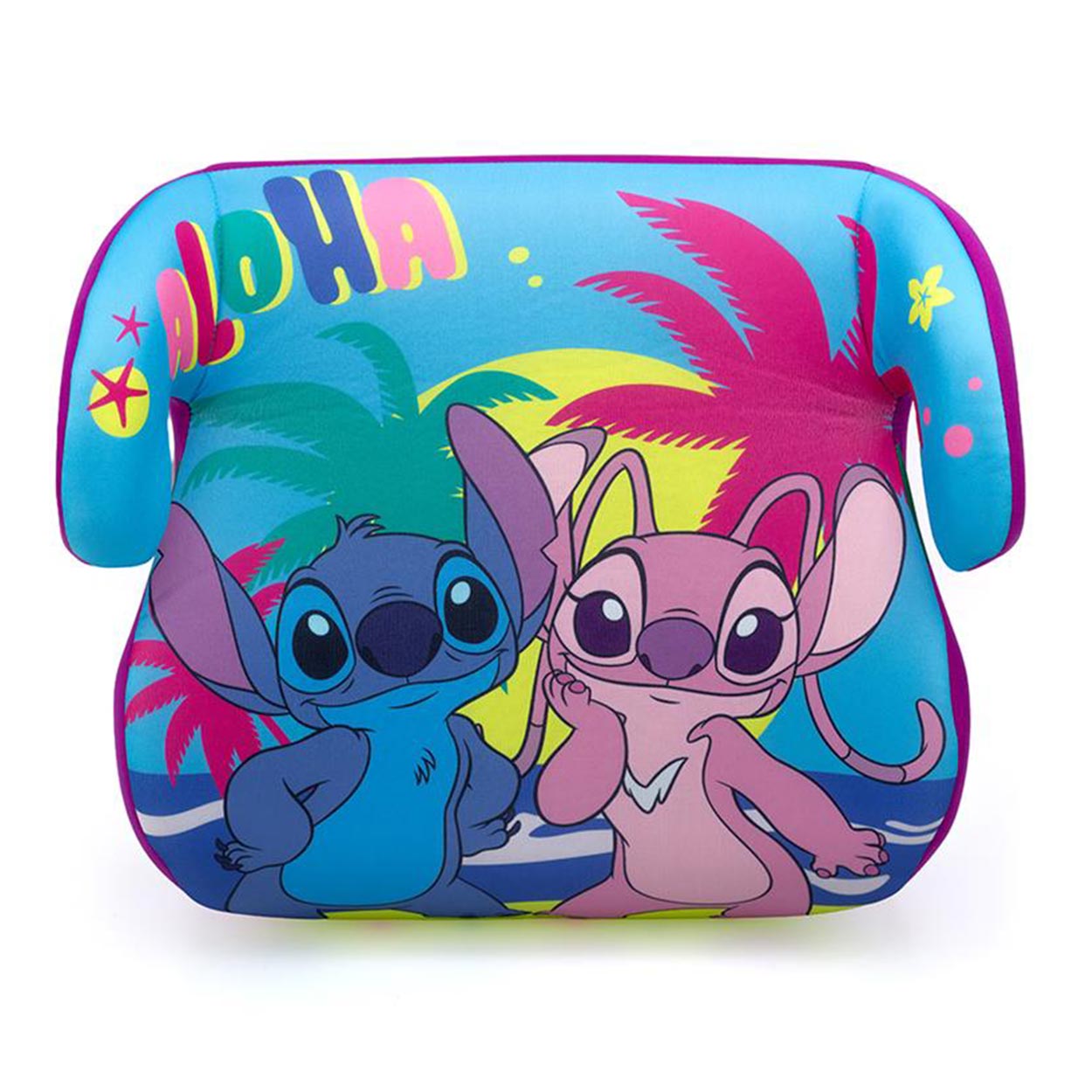 Bilbarnstol bälteskudde R129 Stitch med Stitch-klädsel