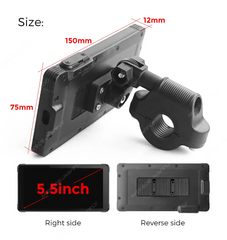 5” CarPlay för motorcykel – Trådlös Apple CarPlay & Android Auto (IP67) 