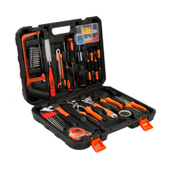 100 delar verktygssats för hem och bil - komplett verktygslåda