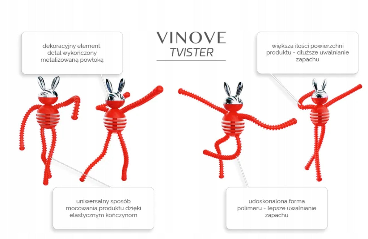 VINOVE Tvister Maranello i fleksibelt design