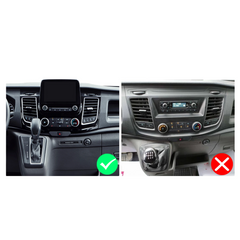 Ford Transit 21-25 - 10.1 "Radio med Apple CarPlay och Android Auto