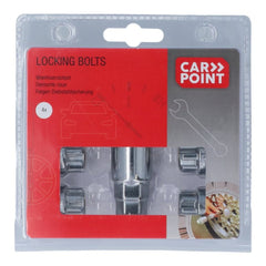 Carpoint Låsande hjulmuttrar M12x1,5 F kula 