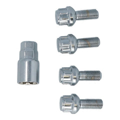 Carpoint låsbara hjulbultar M12x1,5x26mm C-kulhuvud 