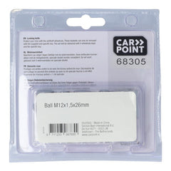 Carpoint låsbara hjulbultar M12x1,5x26mm C-kulhuvud 