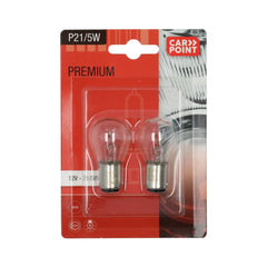 Carpoint Premium-lampor för bil P21/5W, 2 st. 