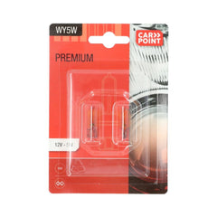 Carpoint Premium-billampor 12V WY5W 2 st. 