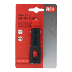 Carpoint 12/24V cigarettändaruttag med av/på-knapp 8A 