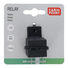 Carpoint 12V-relä, 4-poligt, 30 AZ165 