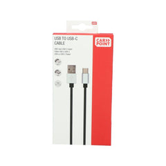 Carpoint USB-A till USB-C-kabel, 1 meter 