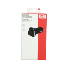 Carpoint 12/24V dubbel USB-A billaddare 2,5 A 