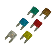 Carpoint miniflatsäkringar, assorterade 7,5–30 A, 6 st. 