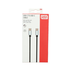 Carpoint USB-C till USB-C-kabel, 1 meter 